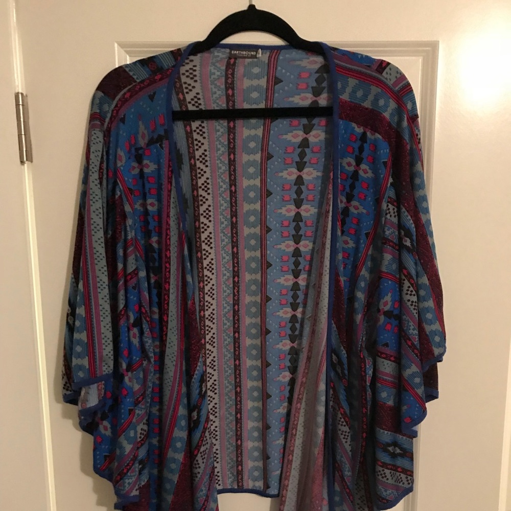 Wide sleeve Kimono